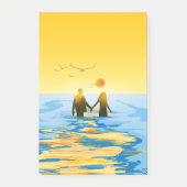 Liebe Post-it Klebezettel (Vorderseite)