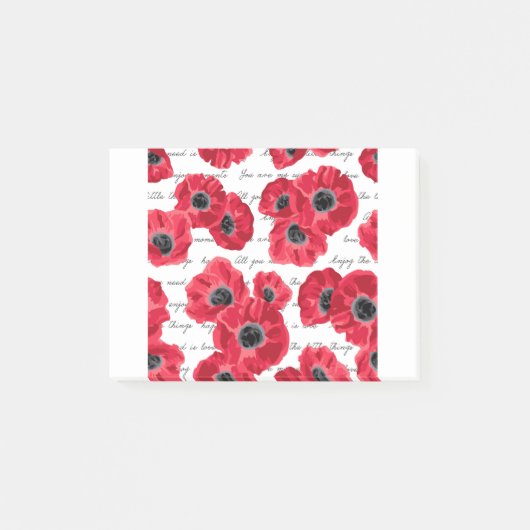 Liebe Post-it Klebezettel (Vorderseite)