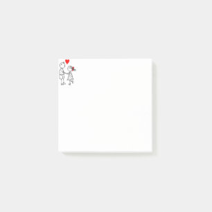 Liebe Post-it Klebezettel