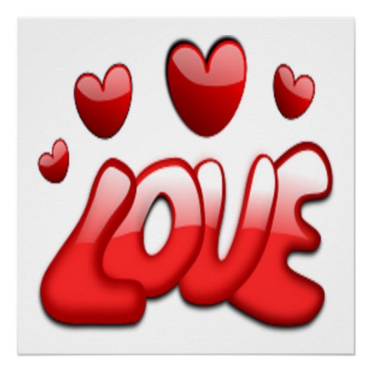 LIEBE POSTER (Vorderseite)