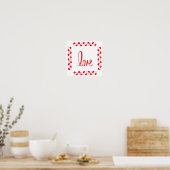 Liebe Poster (Küche)