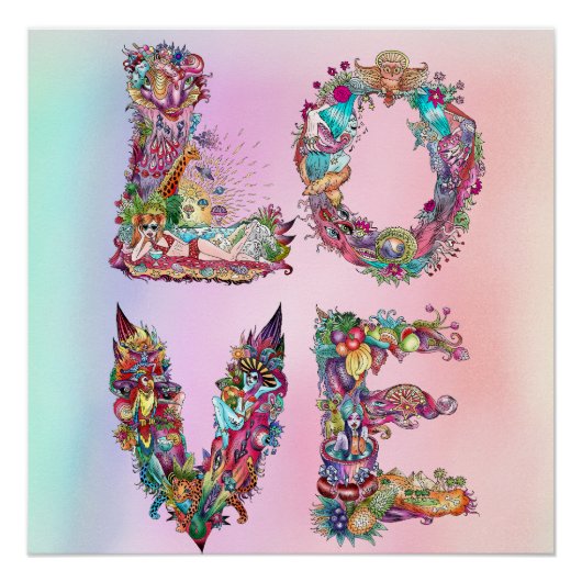 LIEBE POSTER (Vorderseite)