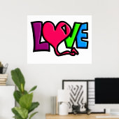 LIEBE POSTER (Heimbüro)