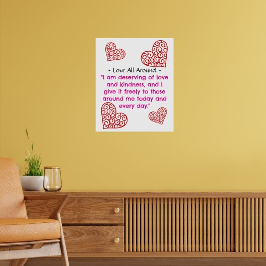 Liebe Poster (Wohnzimmer 2)