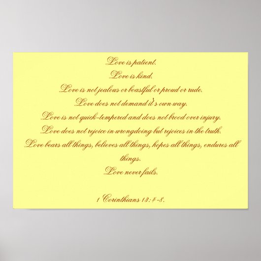 Liebe Poster (Vorne)