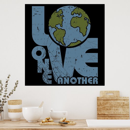 Liebe Poster (Küche)