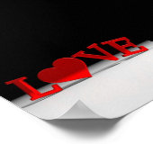 Liebe Poster (Ecke)