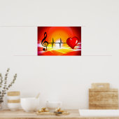Liebe Poster (Küche)