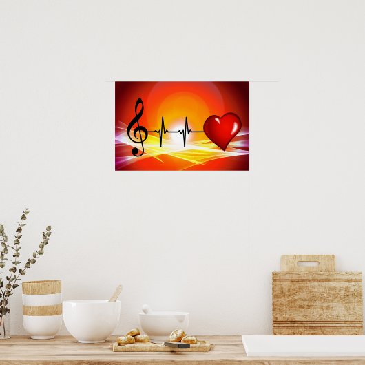 Liebe Poster (Küche)