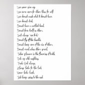 Liebe Poster (Vorne)