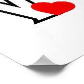LIEBE POSTER (Ecke)