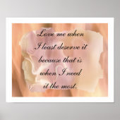 Liebe Poster (Vorne)