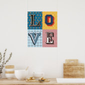 Liebe Poster (Küche)