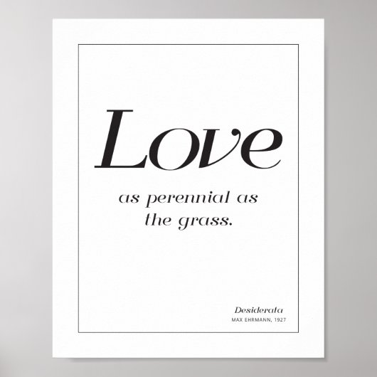 Liebe Poster (Vorne)