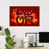 LIEBE POSTER (Heimbüro)