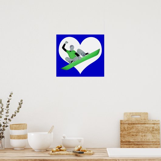 Liebe Poster (Küche)