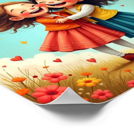 Liebe Poster (Ecke)