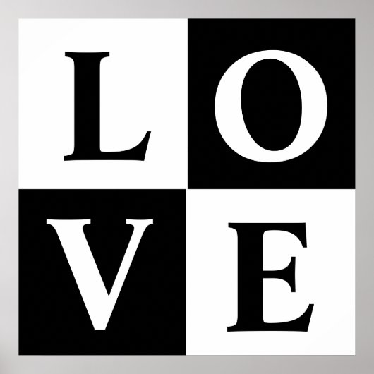 LIEBE Poster (Vorne)