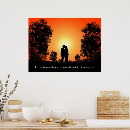 Liebe Poster (Küche)