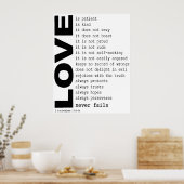 Liebe Poster (Küche)