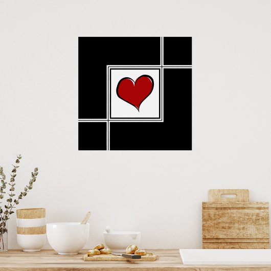 Liebe Poster (Küche)