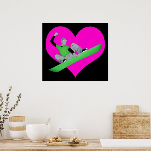 Liebe Poster (Küche)