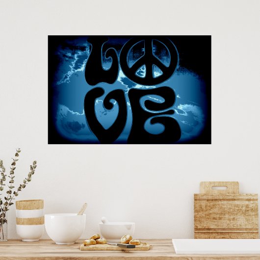 LIEBE POSTER (Küche)