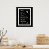 Liebe ** Poster Art Print (Küche)