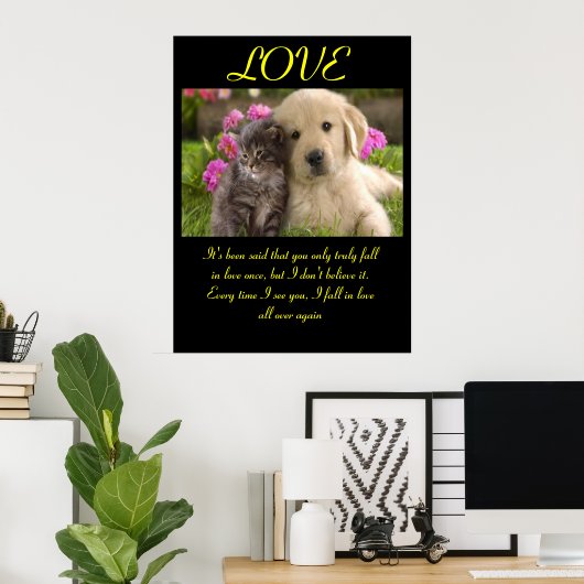 LIEBE Poster Tier 1 (Heimbüro)