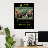 LIEBE Poster Tier 5 (Heimbüro)