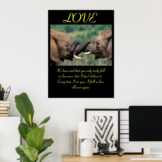 LIEBE Poster Tier 6 (Heimbüro)