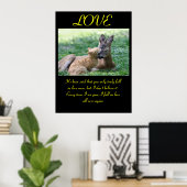 LIEBE Poster Tier 7 (Heimbüro)