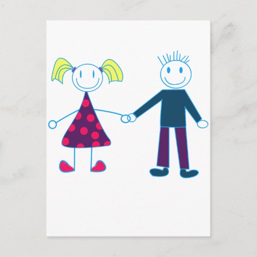 Liebe Postkarte (Vorderseite)