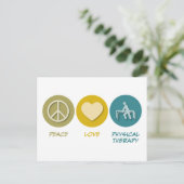 Liebe Postkarte (Stehend Vorderseite)