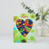 Liebe Postkarte (Stehend Vorderseite)