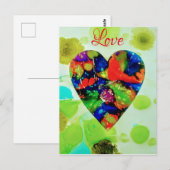 Liebe Postkarte (Vorne/Hinten)