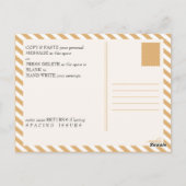 Liebe Postkarte (Rückseite)