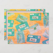 Liebe Postkarte (Vorne/Hinten)