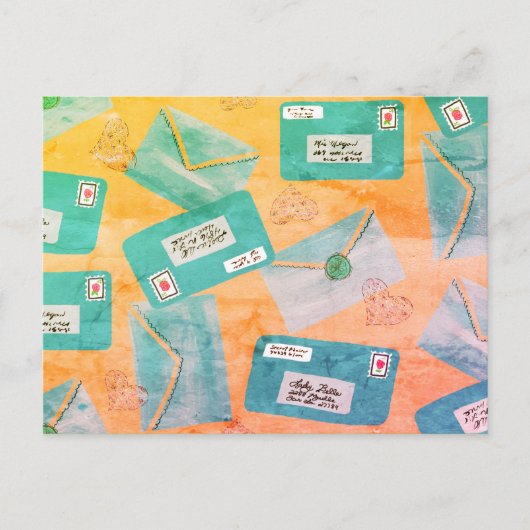 Liebe Postkarte (Vorderseite)