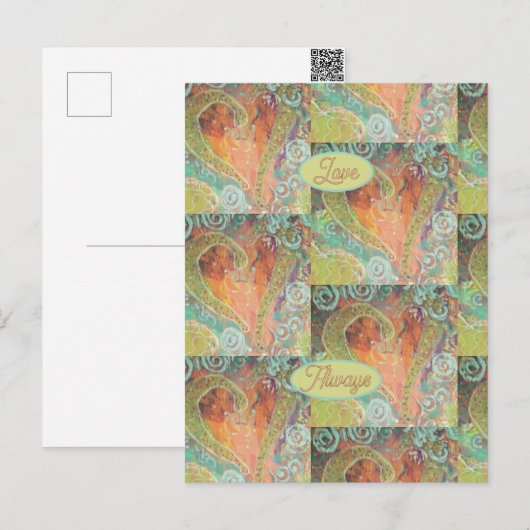 Liebe Postkarte (Vorne/Hinten)