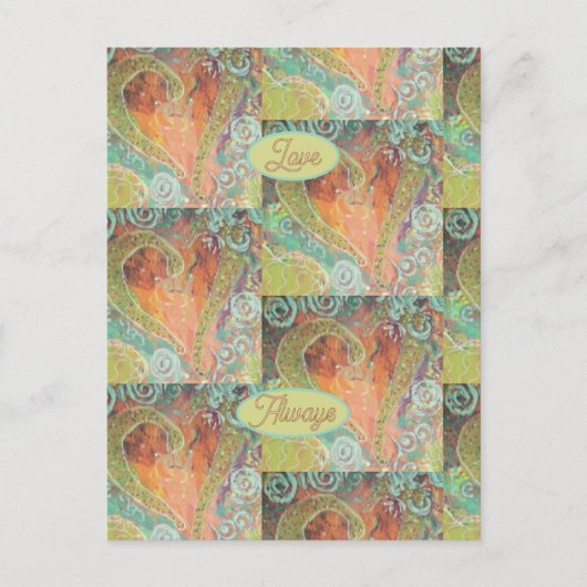 Liebe Postkarte (Vorderseite)