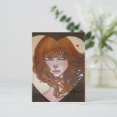 Liebe Postkarte (Stehend Vorderseite)