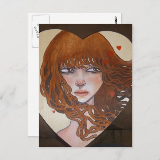 Liebe Postkarte (Vorne/Hinten)