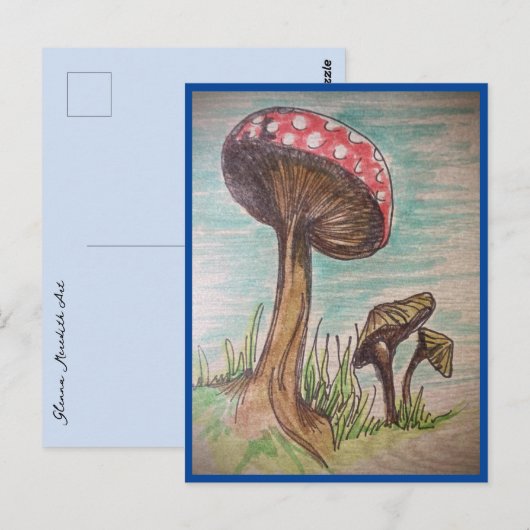 Liebe Postkarte (Vorne/Hinten)