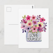 Liebe Postkarte (Vorne/Hinten)