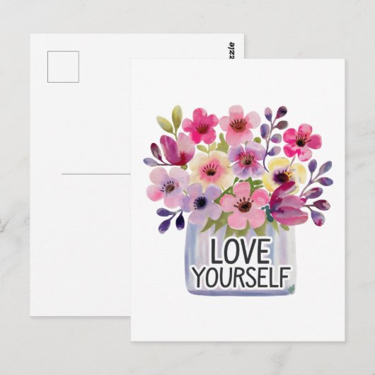 Liebe Postkarte (Vorne/Hinten)