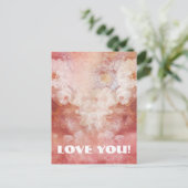 Liebe Postkarte (Stehend Vorderseite)