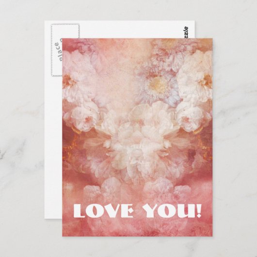 Liebe Postkarte (Vorne/Hinten)