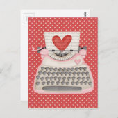 Liebe Postkarte (Vorne/Hinten)