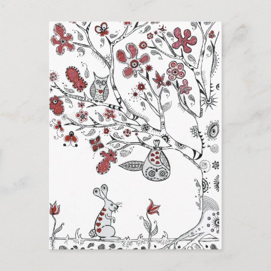 Liebe Postkarte (Vorderseite)